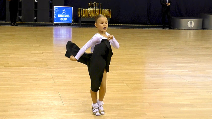 Соло (до 8 лет) (Шт класс) 1 тур / Kinezis Cup 2022 (Минск) спортивные бальные танцы