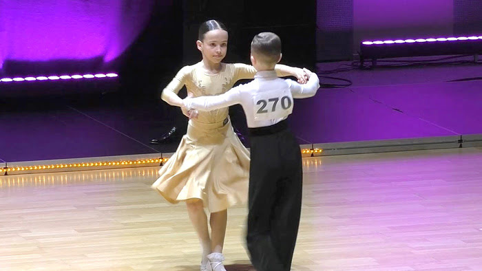 Школа танца (до 8 лет) (Шт класс), 1 тур / Kinsezis Stars2022 (Минск, 02.04.2022) - бальные танцы