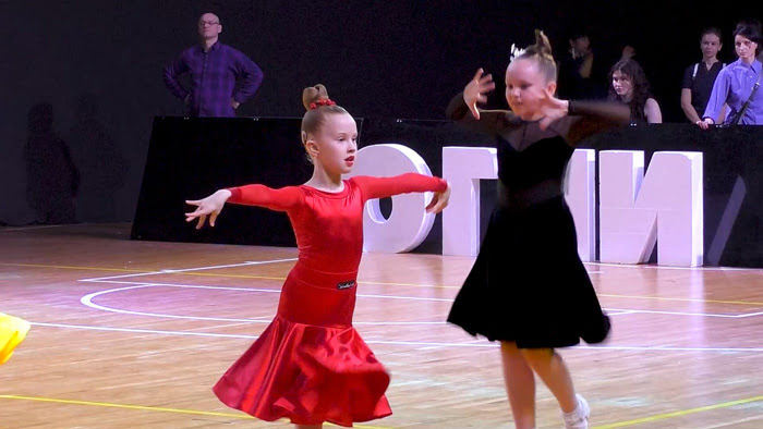 Дети-2 Соло, La (3 танца) (E класс) 1/4 финала | Огни столицы (30.04.2022, Минск)  бальные танцы