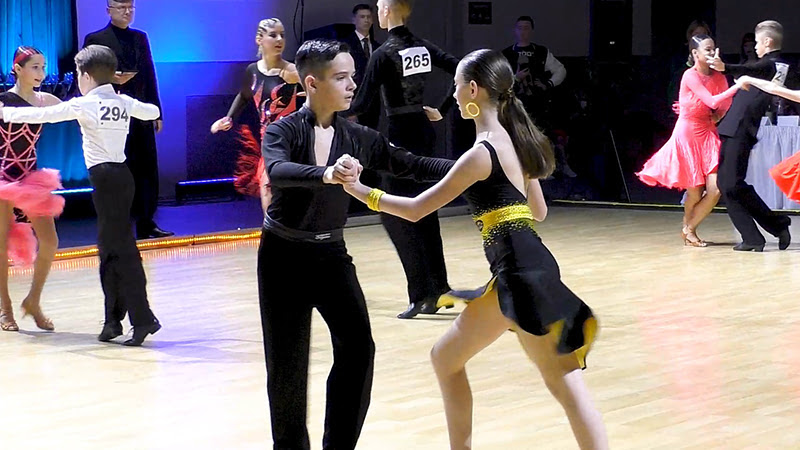 Самба / Юниоры-1 La (E) 1/2 финала - Kinezis Stars 2023 (Минск) спортивные бальные танцы