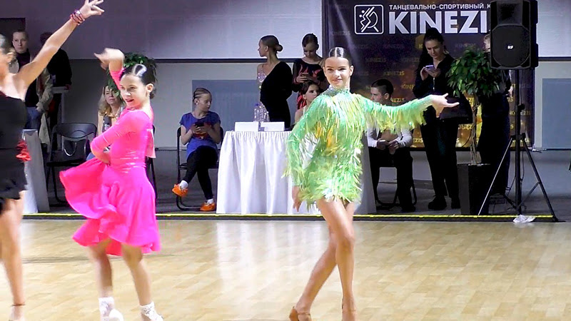 Юниоры-1 La (Соло E) 1/2 - Kinezis Stars 2023 (Минск) спортивные бальные танцы