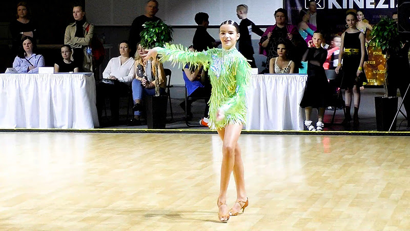 Юниоры-2 La (Соло E) 1/2 - Kinezis Stars 2023 (Минск) спортивные бальные танцы