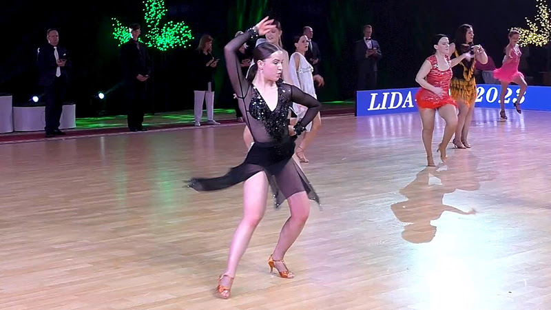 Соло Леди, Латина (D) 1/2 — Lida Open 2023 спортивные бальные танцы