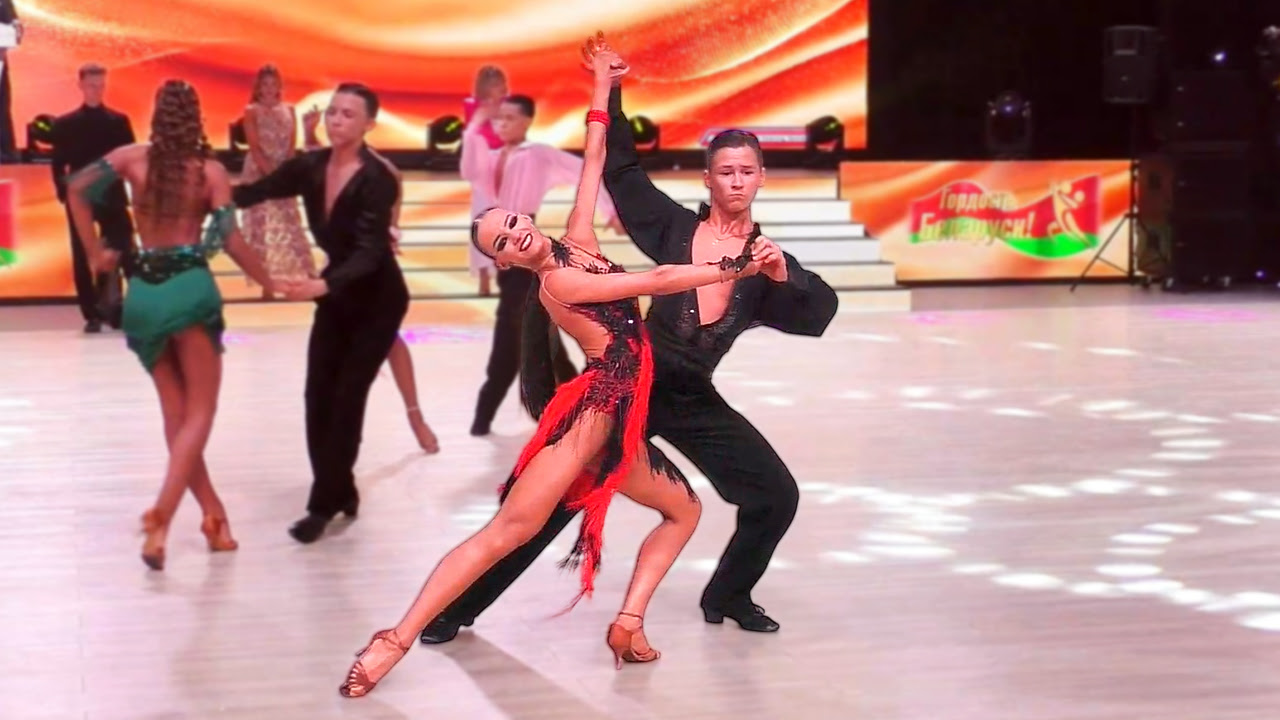 Румба. Андрей Малевич и Виктория Черемнова (Минск). Юниоры-2 La (Open). Гордость Беларуси 2026 (1 этап)