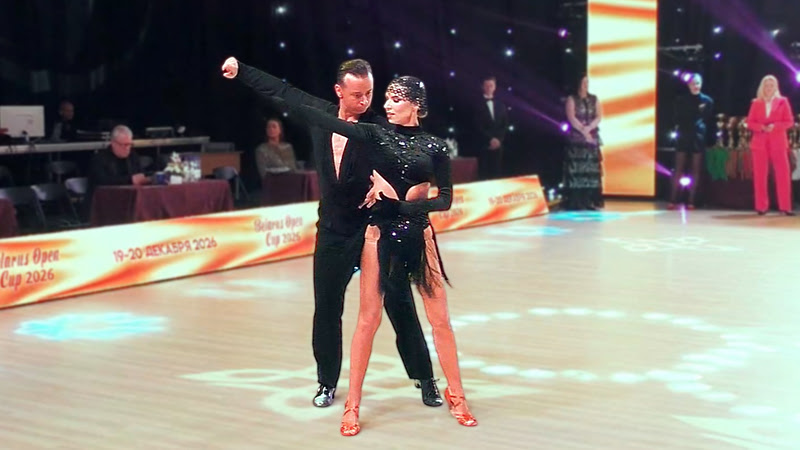 Самба. Екатерина Пирожок и Егор Косяков (Минск). ProAm Scholarship A, Latin. Гордость Беларуси 2026 (1 этап)