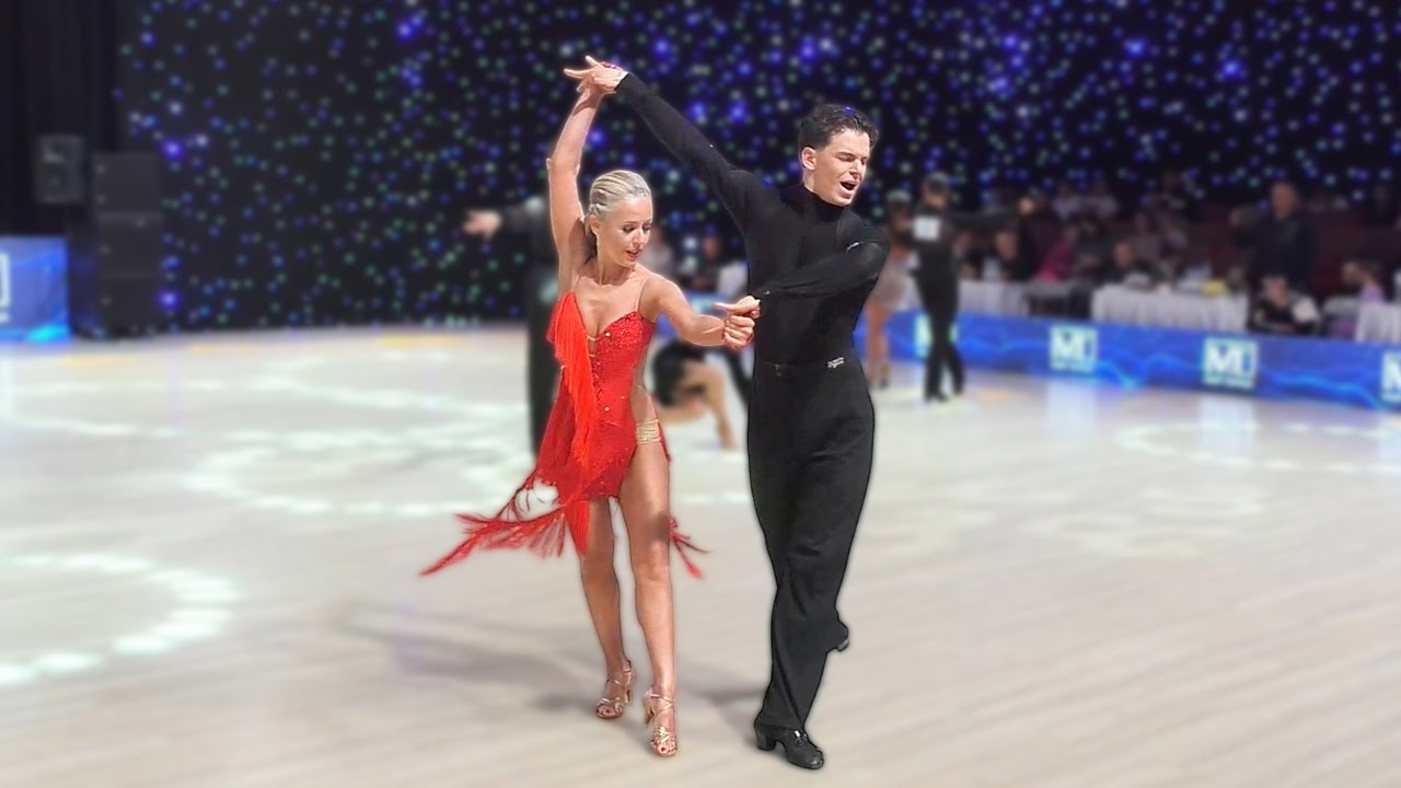 Pro Am румба. Юлия Шамягина и Святослав Чижик (Минск)