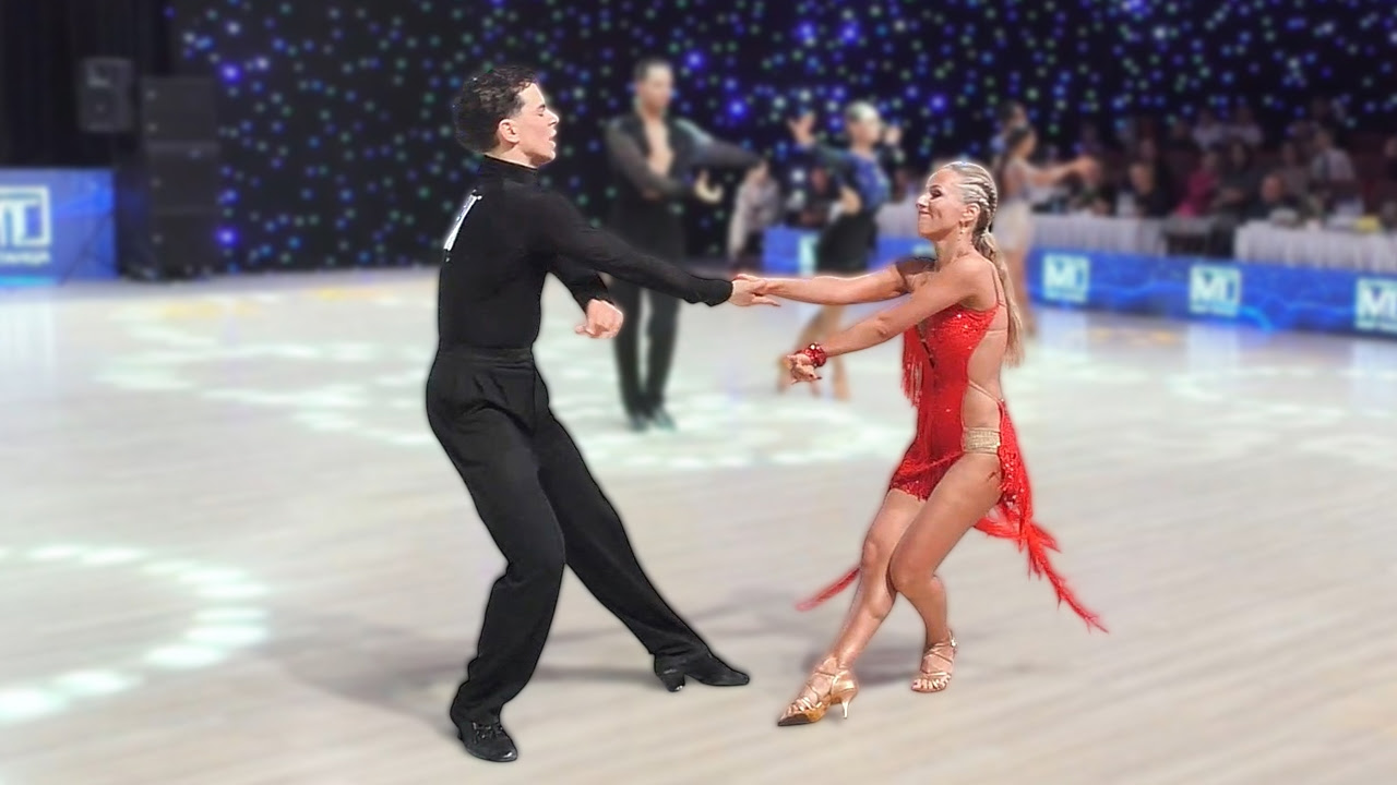 Pro Am румба. Юлия Шамягина и Святослав Чижик (Минск)