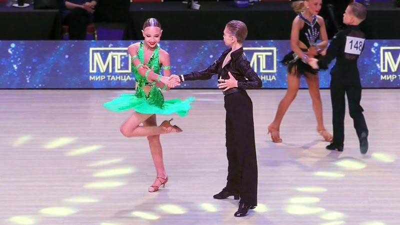 Ча-ча-ча. Никита Минчик и Арина Коновалова (Заславль). Юниоры-1 La (Open). Minsk Open Championship 2026