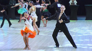 Ча-ча-ча. Арсений Токунов и София Карповская (Минск).  Юниоры-2 La (Open), 1/4. Minsk Open Championship 2026