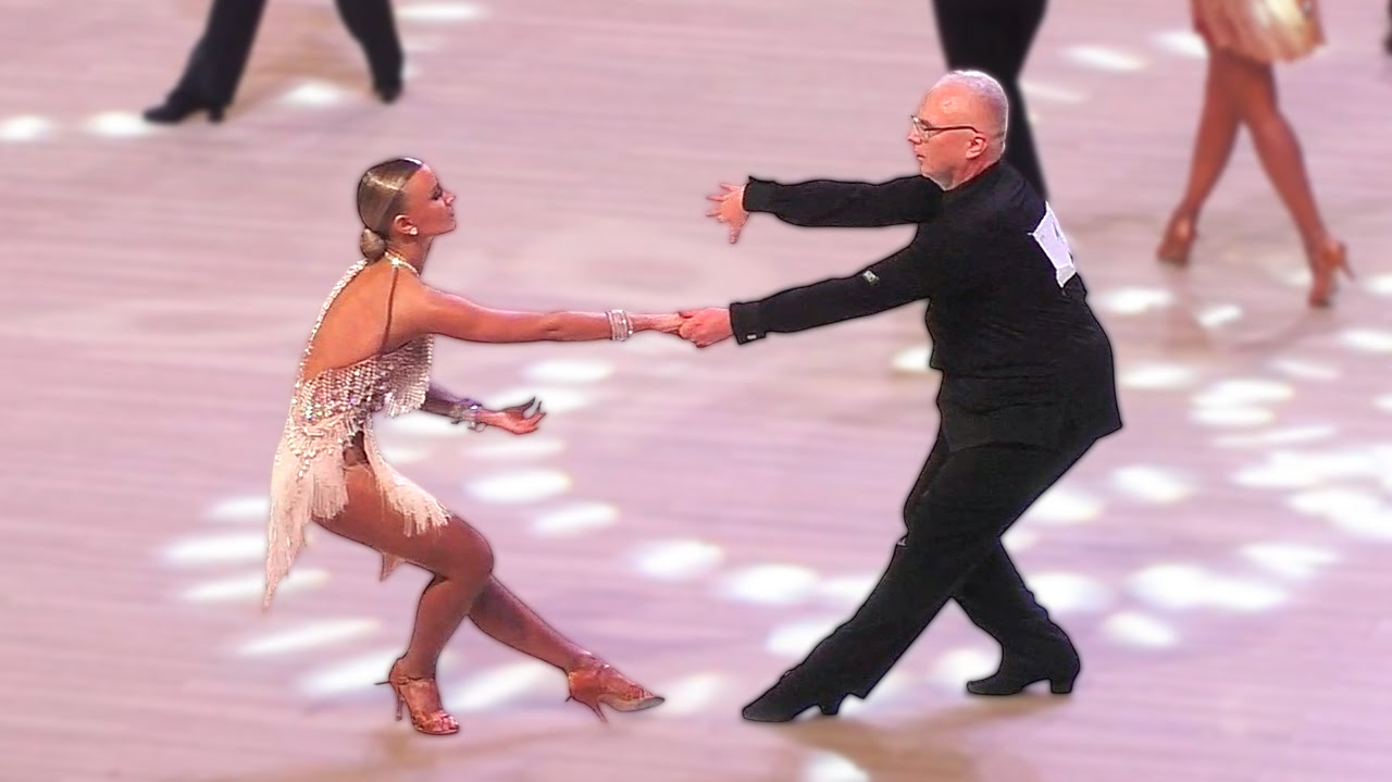 Румба. Владимир Ложников и Вероника Майданюк (Минск). ProAm Scholarship B, La. Minsk Open Championship 2026