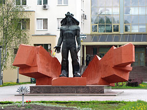 Памятник шахтеру (г. Солигорск, Минская область)