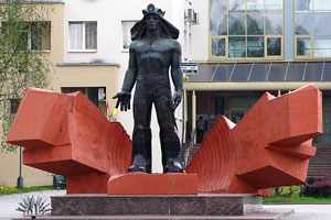 Памятник шахтеру (г. Солигорск, Минская область)