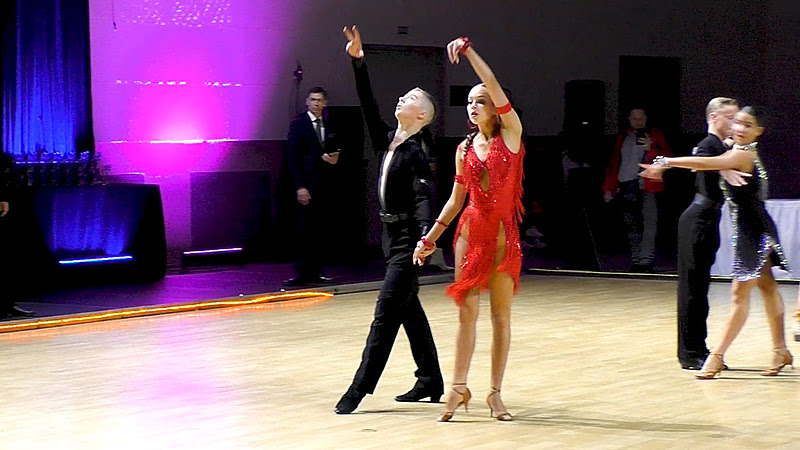 Юниоры-2 La (D) 1/2 - Kinezis Stars 2023 (Минск, 08.04.2023) спортивные бальные танцы